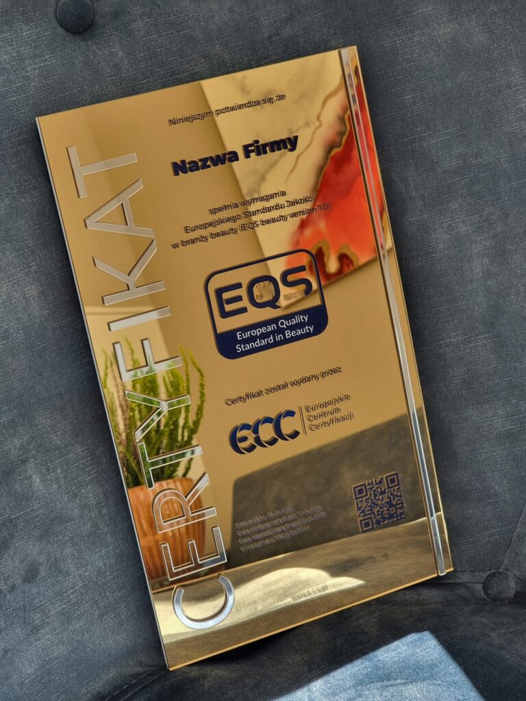 Certyfikat EQS Beauty 02